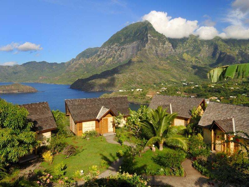 Marquesas Hiva Oa Hanakee Pearl Lodge מראה חיצוני תמונה